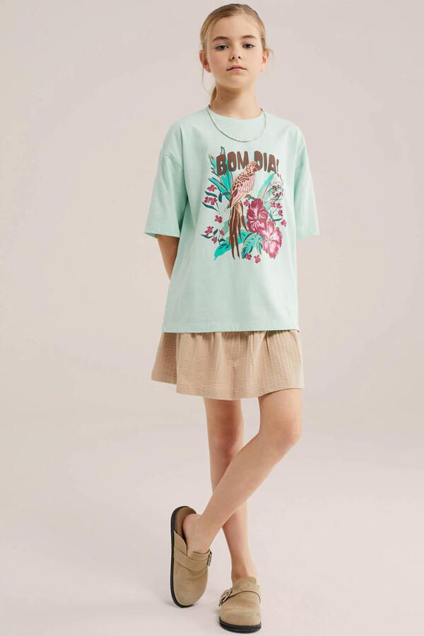 WE Fashion strokenrok beige - Foto 3