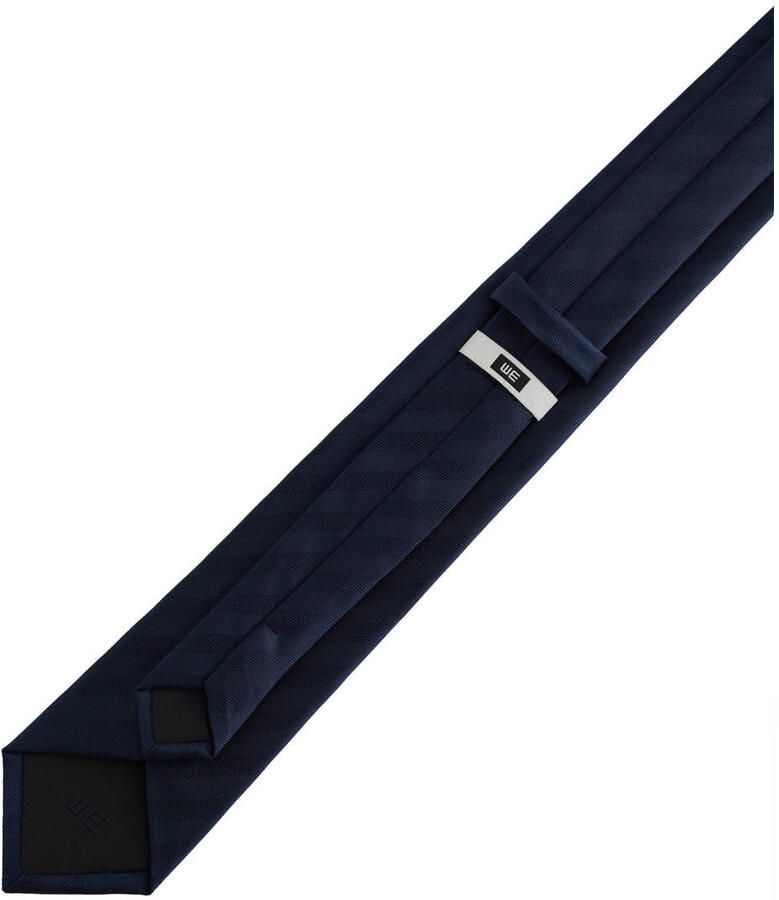 WE Fashion stropdas donkerblauw - Foto 2