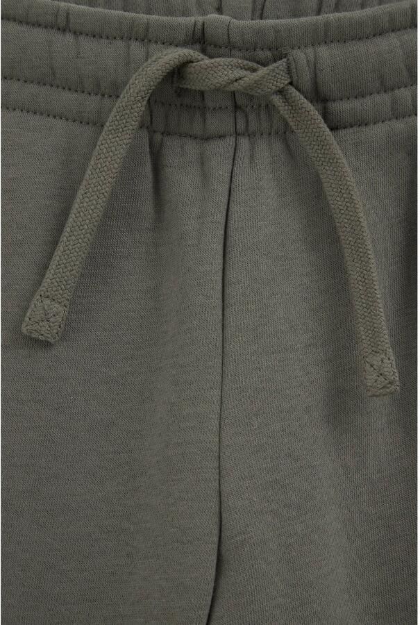 WE Fashion sweat cargobroek kaki