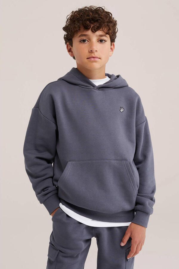 WE Fashion sweat hoodie antraciet