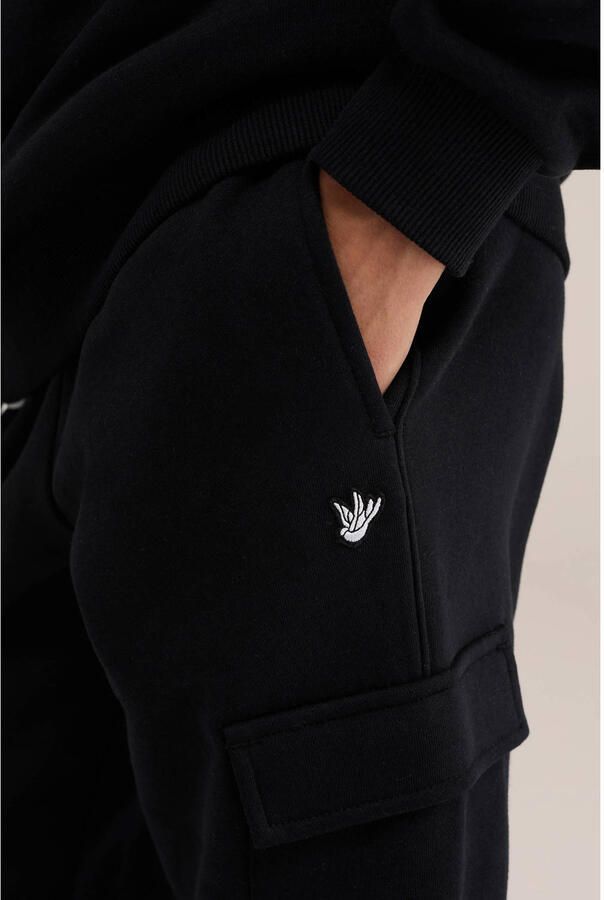 WE Fashion sweat joggingbroek zwart - Foto 2