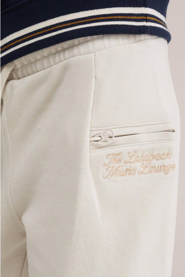 WE Fashion sweat regular fit joggingbroek beige - Foto 2