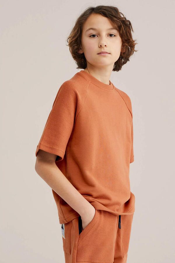 WE Fashion sweater brique - Foto 2