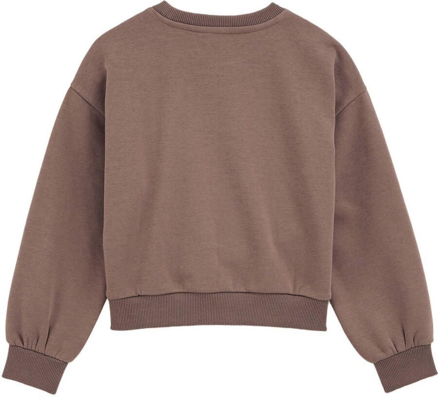 WE Fashion sweater bruin - Foto 2