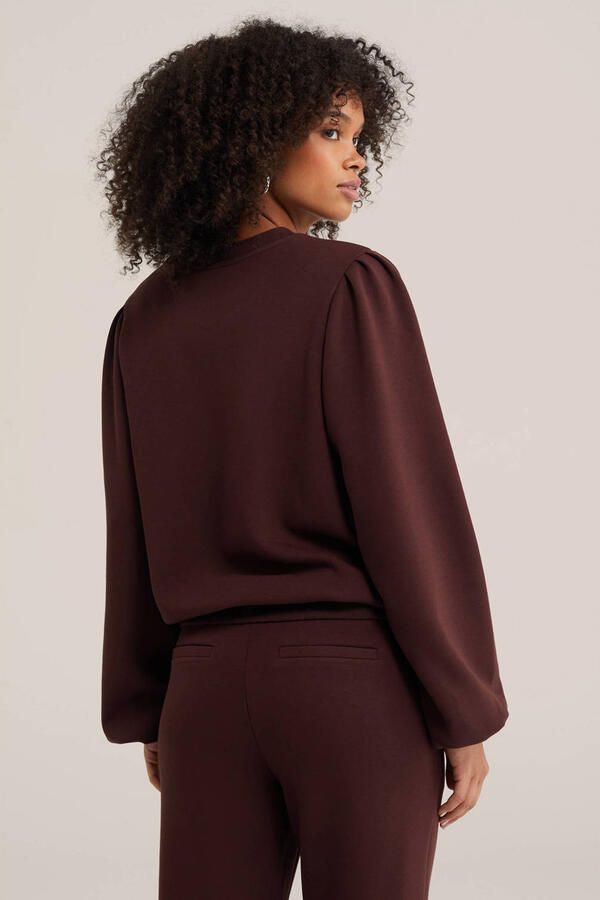 WE Fashion sweater bruin - Foto 3