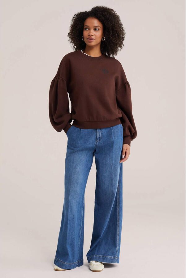 WE Fashion sweater bruin - Foto 2
