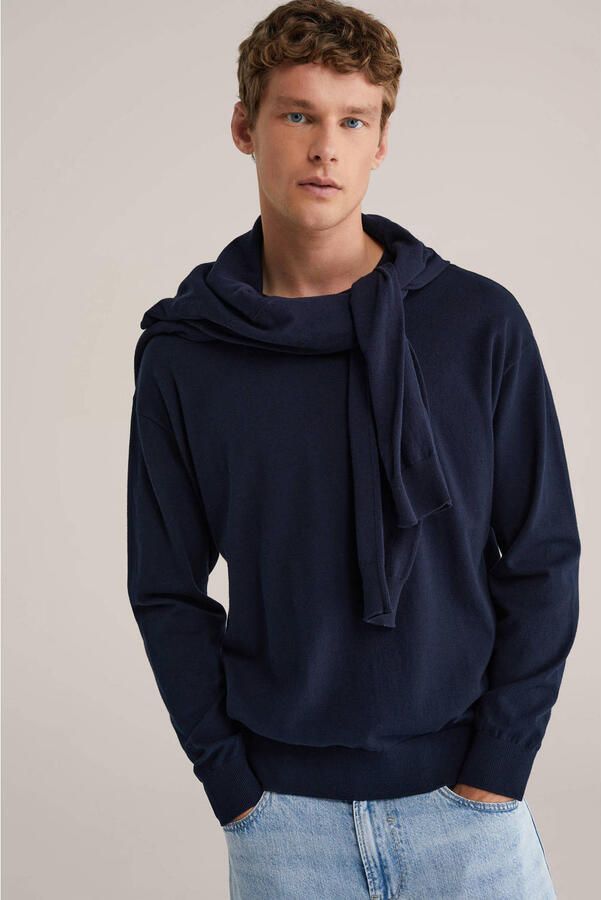 WE Fashion sweater donkerblauw - Foto 2
