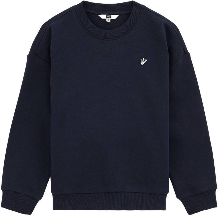 WE Fashion sweater donkerblauw