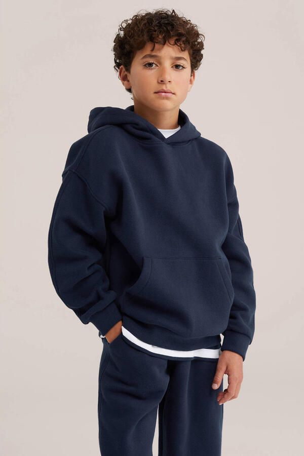 WE Fashion sweater donkerblauw