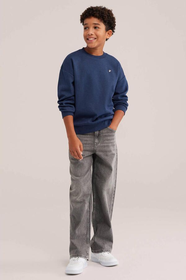 WE Fashion sweater donkerblauw - Foto 3