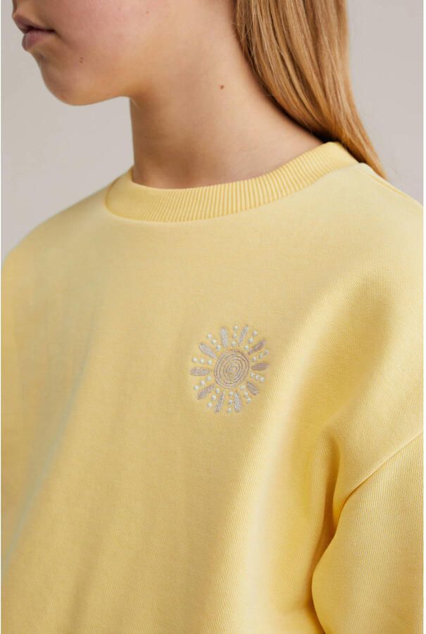 WE Fashion sweater geel - Foto 2