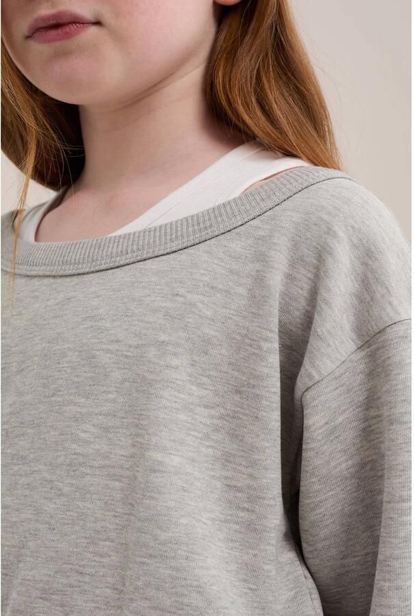 WE Fashion sweater grijs - Foto 2