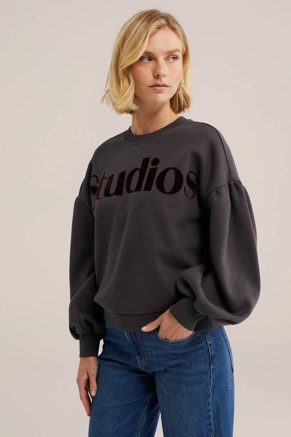 WE Fashion sweater grijs
