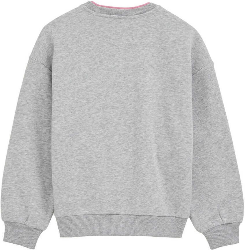 WE Fashion sweater grijs melange - Foto 2