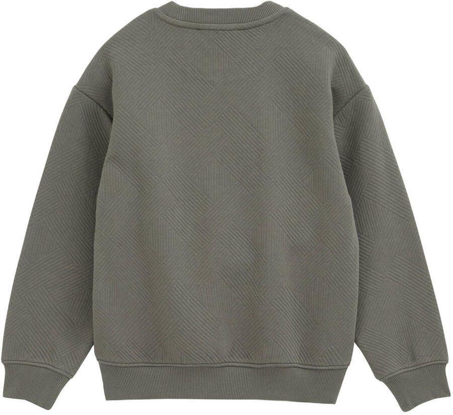 WE Fashion sweater grijsgroen - Foto 2