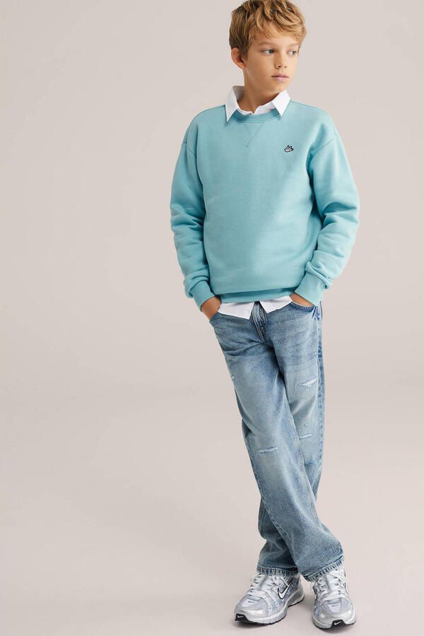 WE Fashion sweater lichtblauw - Foto 2