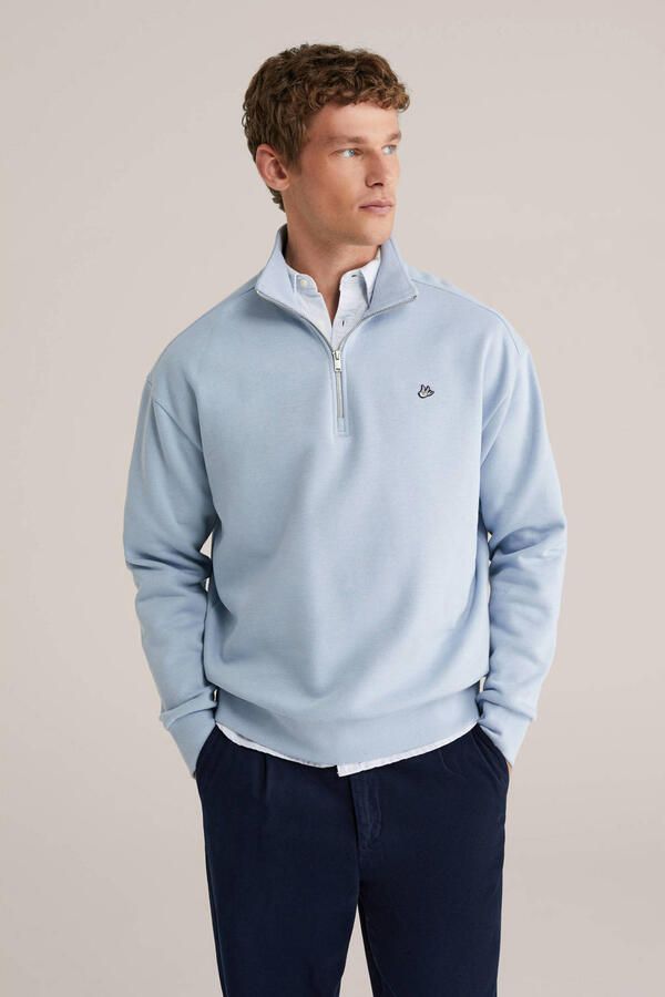 WE Fashion sweater lichtblauw