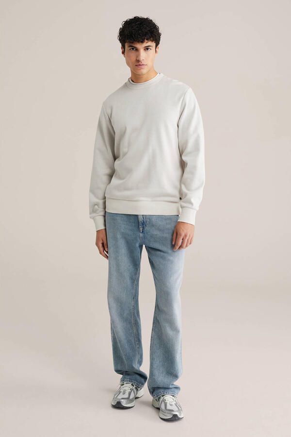 WE Fashion sweater lichtgrijs - Foto 3