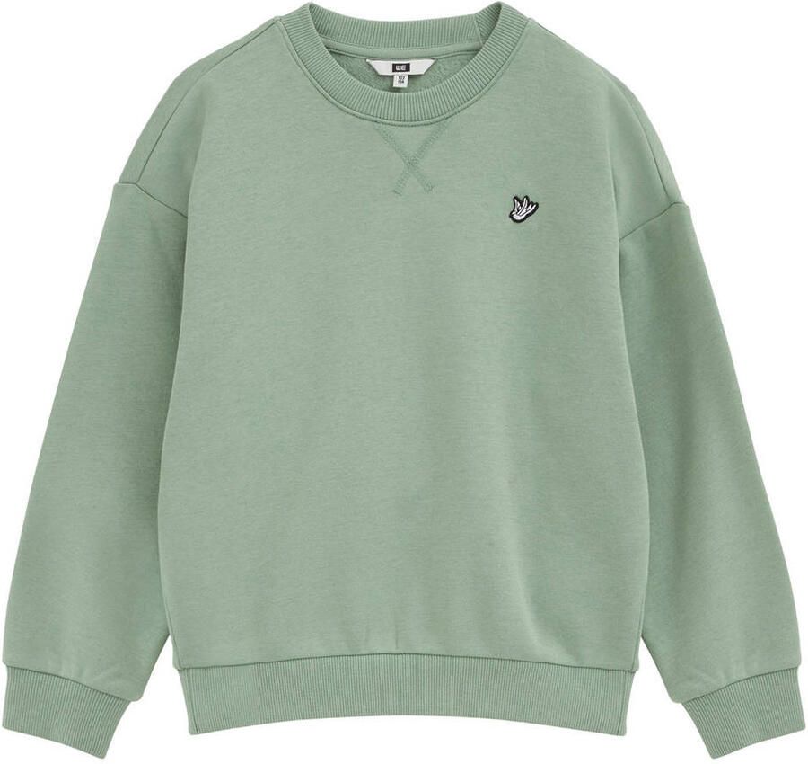 WE Fashion sweater lichtgroen