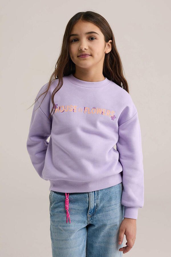 WE Fashion sweater lila