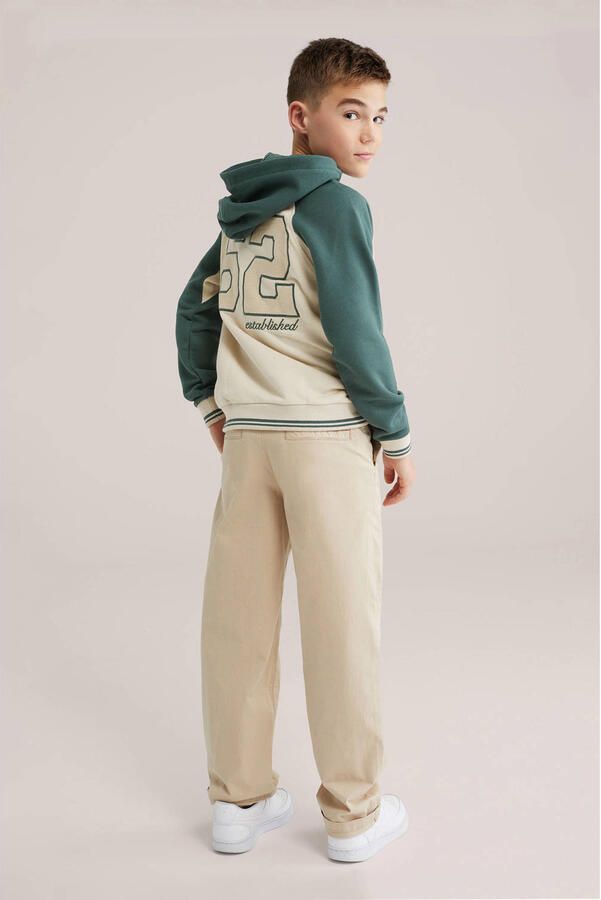WE Fashion sweater met backprint beige - Foto 2