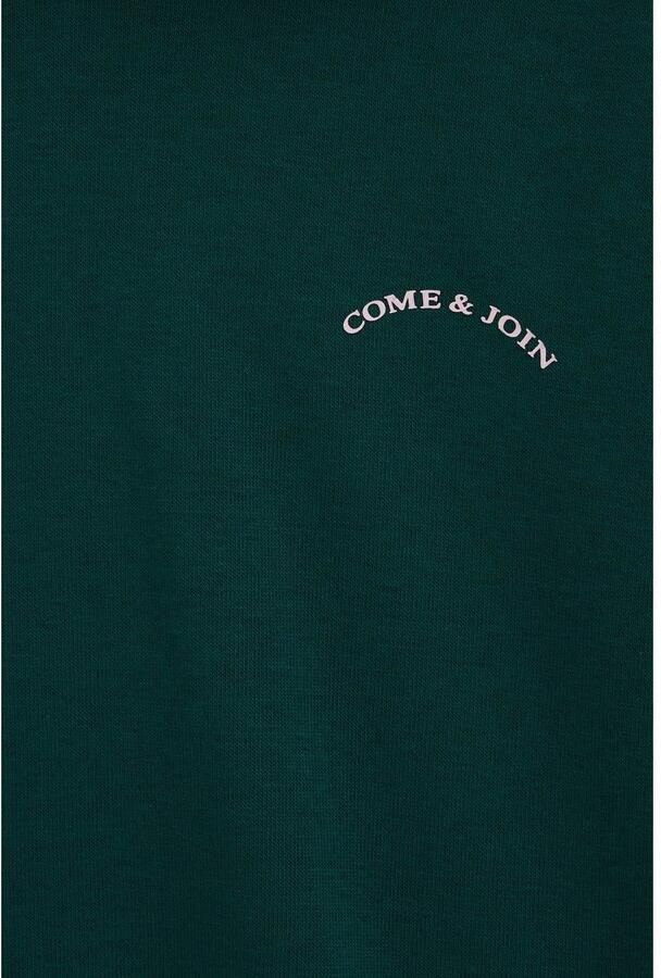 WE Fashion sweater met backprint groen Backprint - Foto 2
