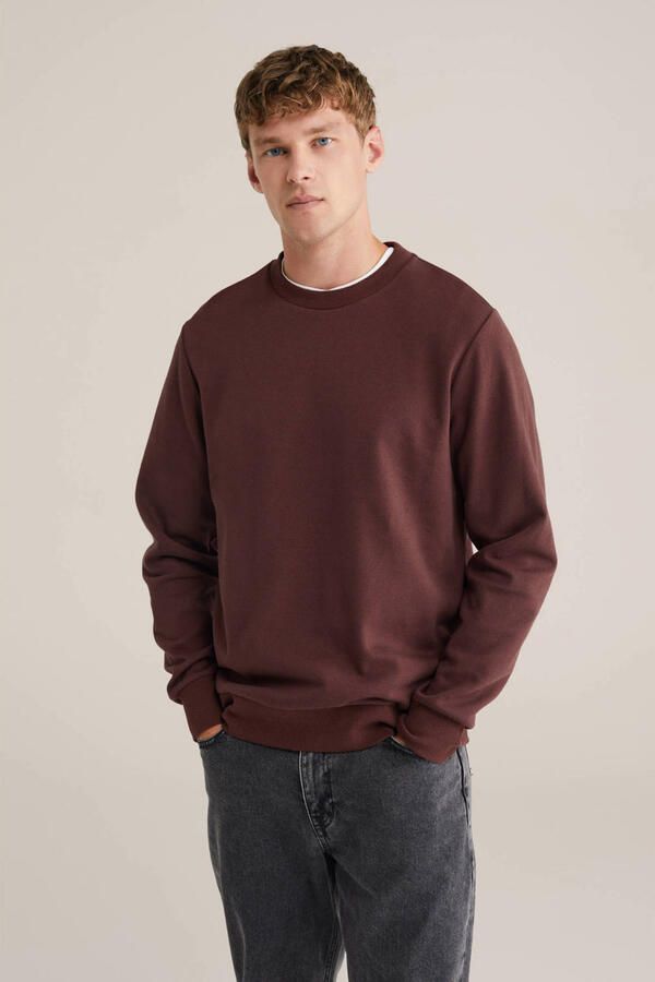WE Fashion sweater rood