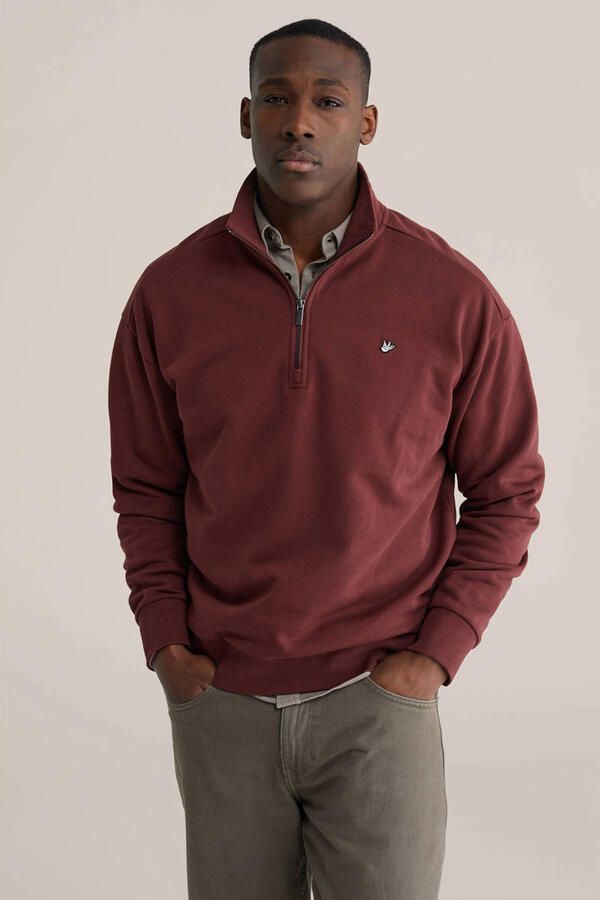 WE Fashion sweater rood