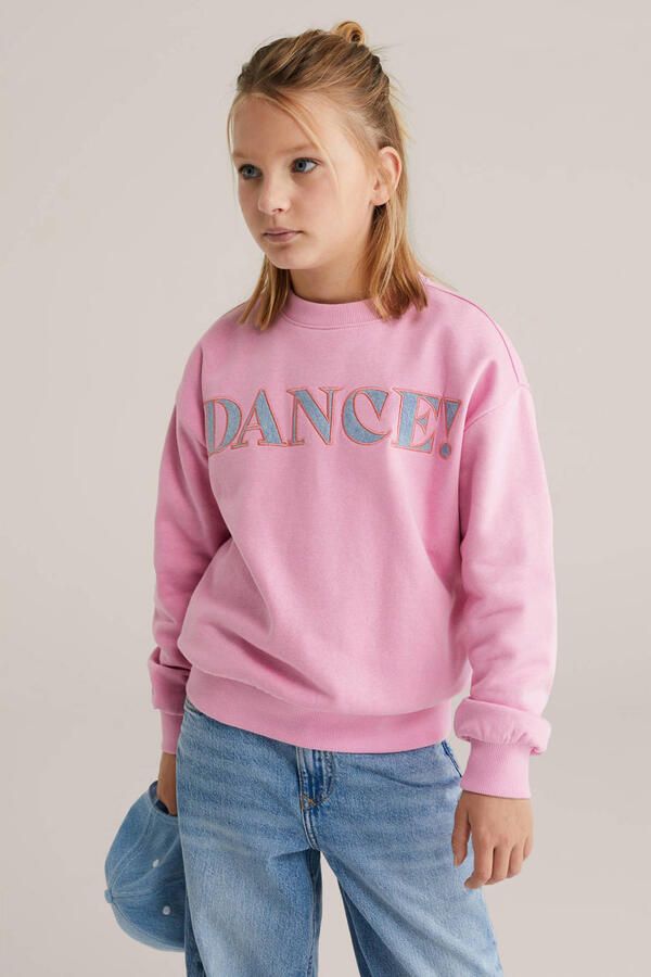 WE Fashion sweater roze
