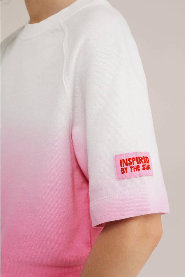WE Fashion sweater roze wit - Foto 2