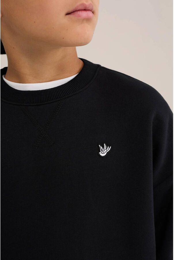 WE Fashion sweater zwart - Foto 2