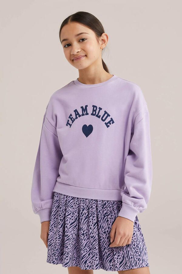 WE Fashion sweatjurk lila