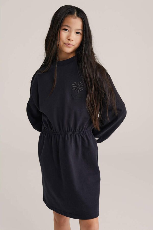 WE Fashion sweatjurk zwart
