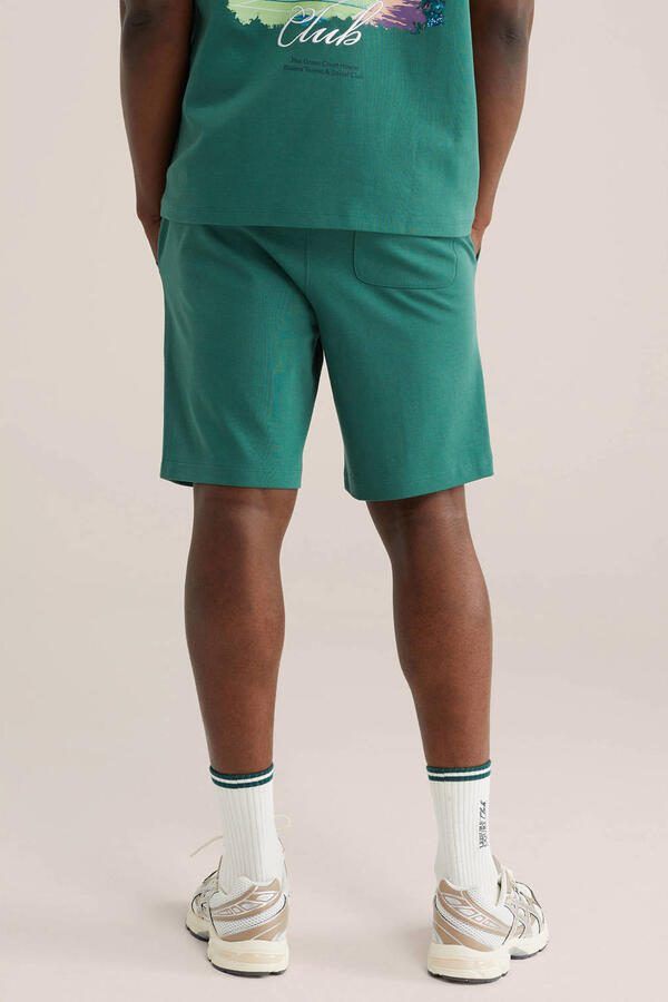 WE Fashion sweatshort groen