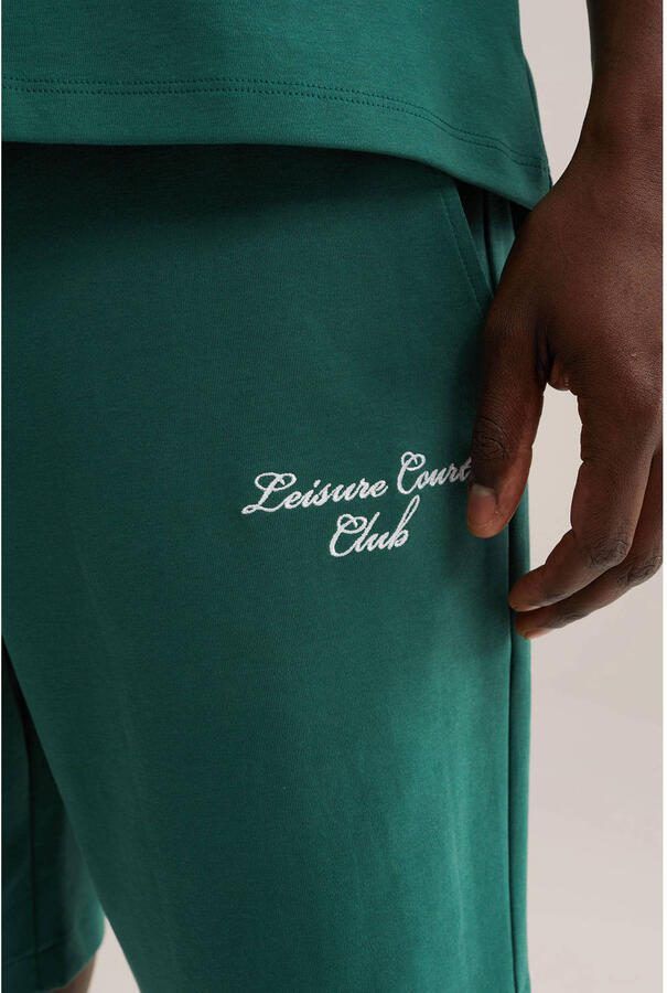 WE Fashion sweatshort groen - Foto 2