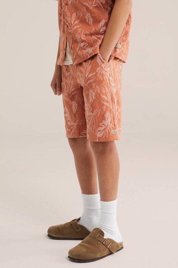 WE Fashion sweatshort oranje - Foto 2