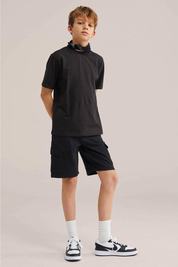 WE Fashion sweatshort zwart - Foto 2