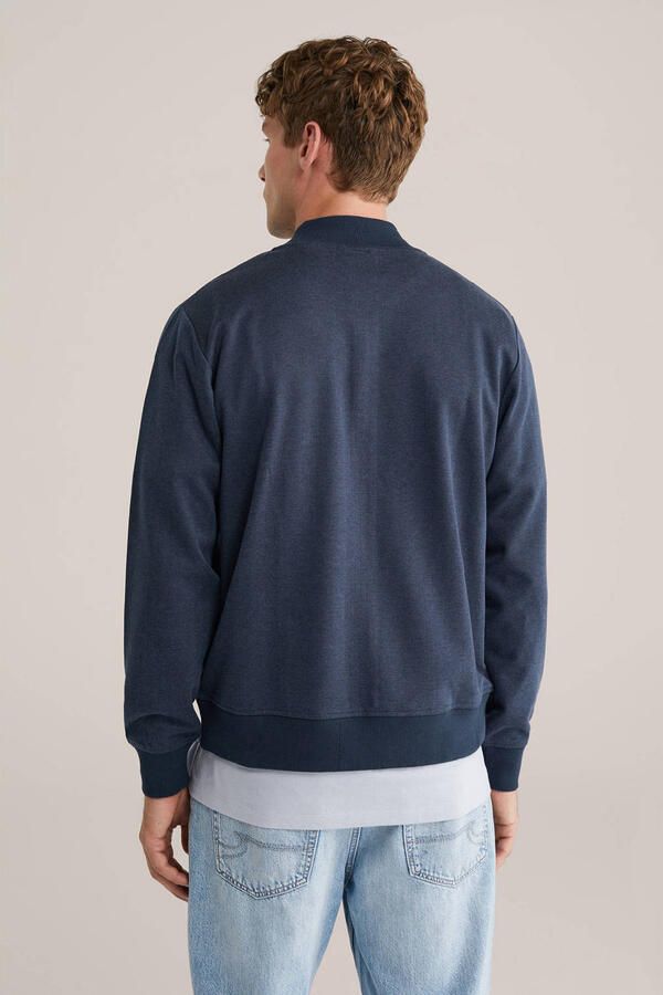 WE Fashion sweatvest blauw - Foto 3