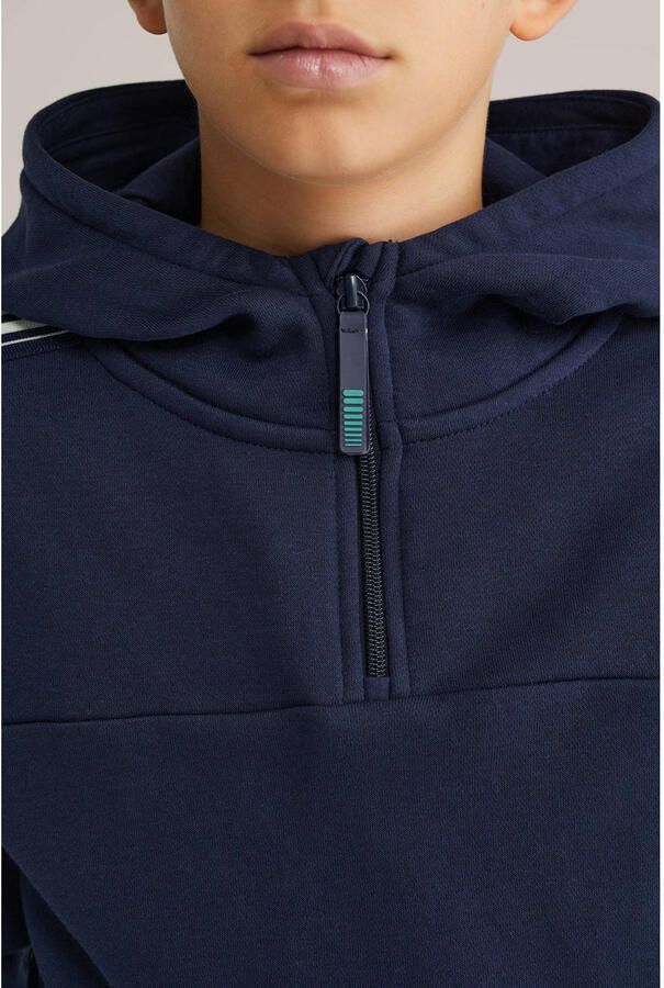 WE Fashion sweatvest donkerblauw - Foto 2
