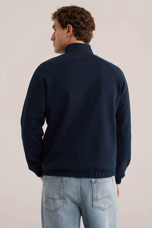 WE Fashion sweatvest donkerblauw - Foto 3