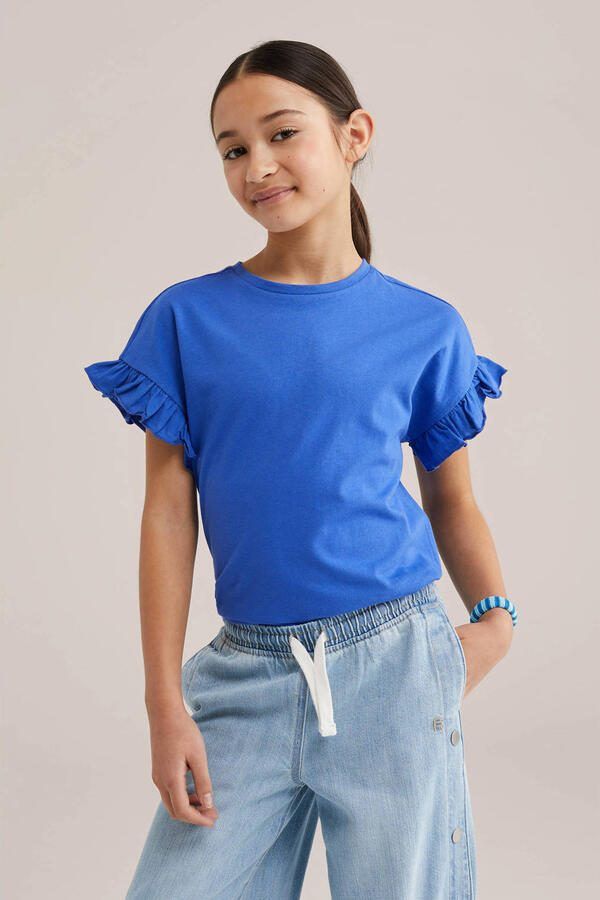 WE Fashion T-shirt blauw