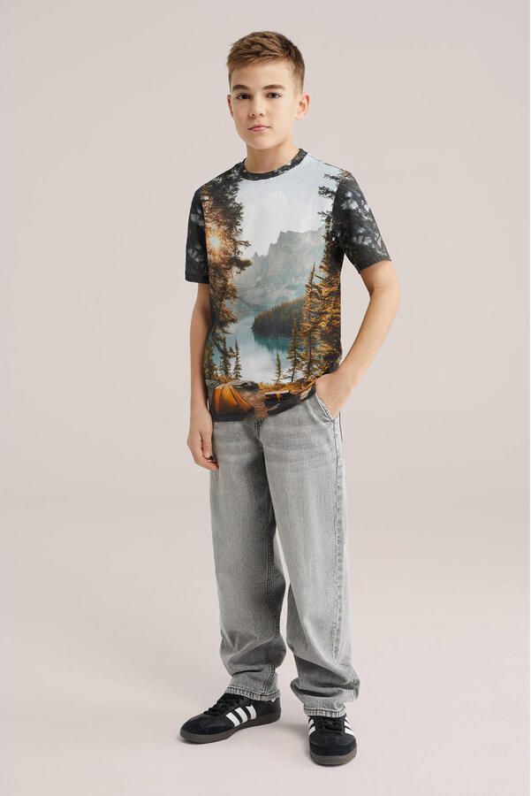 WE Fashion T-shirt blauw - Foto 3