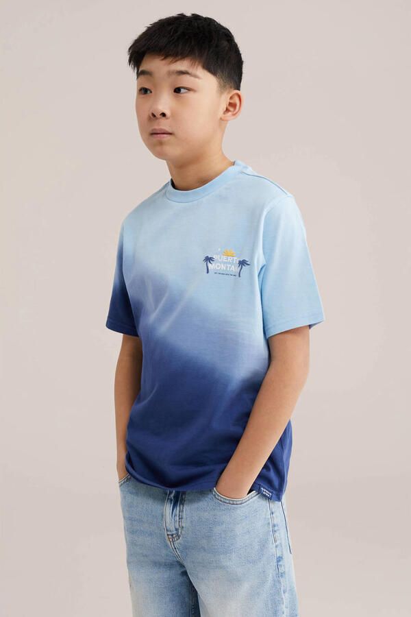 WE Fashion T-shirt blauw