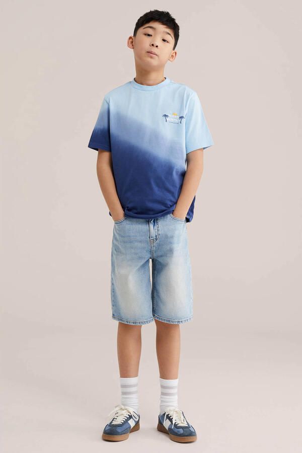 WE Fashion T-shirt blauw - Foto 3