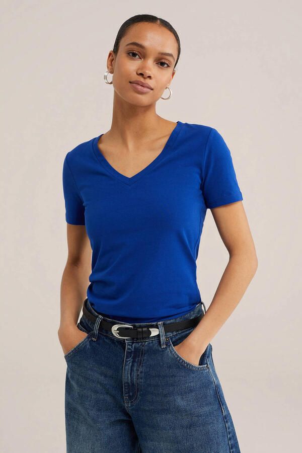 WE Fashion T-shirt blauw