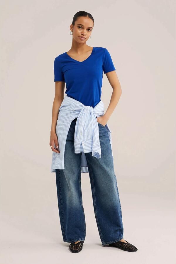 WE Fashion T-shirt blauw - Foto 3