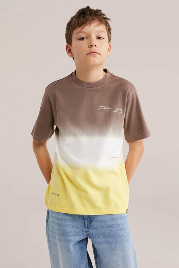 WE Fashion T-shirt bruin