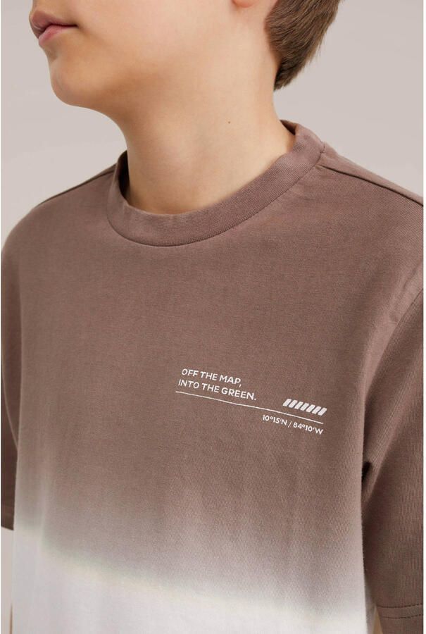 WE Fashion T-shirt bruin - Foto 2