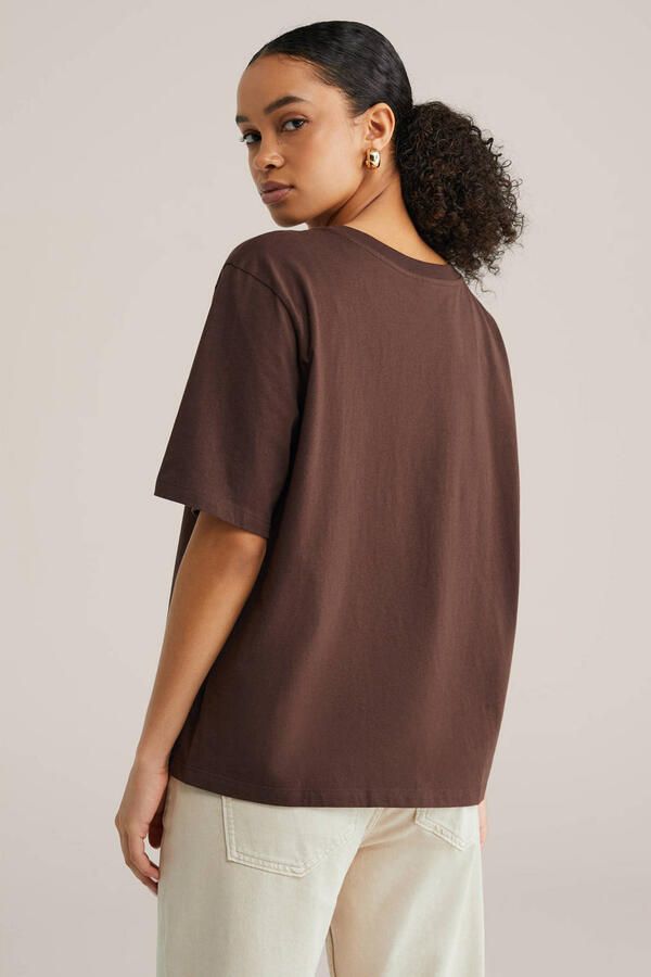 WE Fashion T-shirt bruin - Foto 2