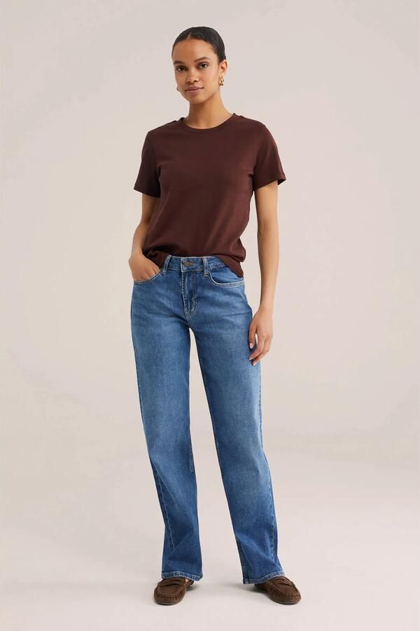WE Fashion T-shirt bruin - Foto 2
